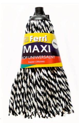MOP FERRI sznurkowy MAXI BIAŁY 250g