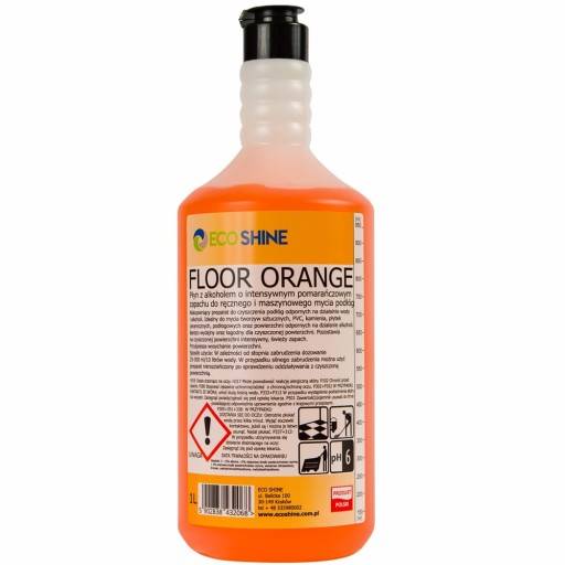 FLOOR ORANGE 1L uniwersalny z alkoholem Eco Shine