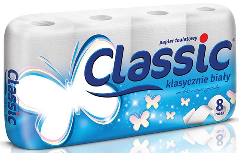VELVET CLASSIC papier toalet. 8szt 2w /6/