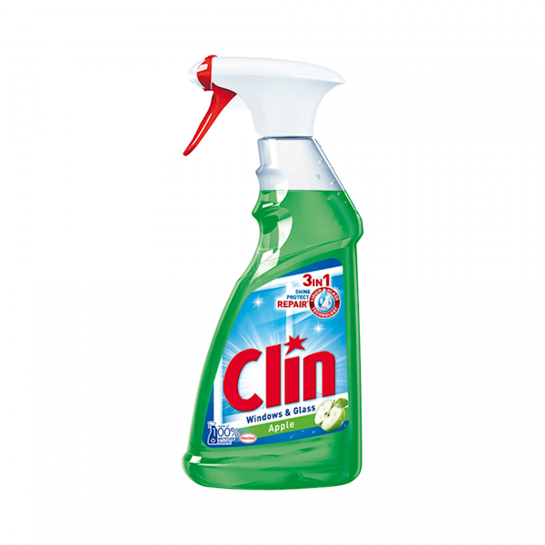 CLIN 500ml płyn do szyb APPLE spray /10/