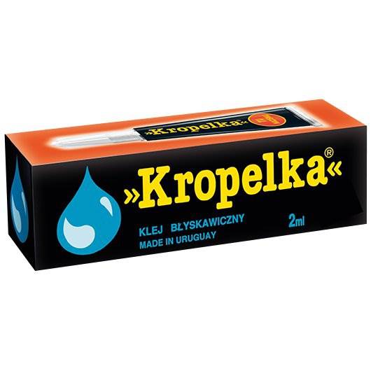 KROPELKA / 6szt / klej błyskawiczny 2ml