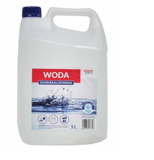 WODA DEMINERALIZOWANA 5L