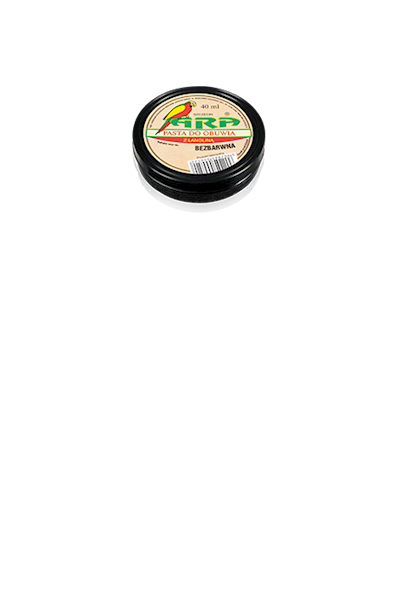 ARA pasta do butów 40ml BEZBARWNA plastik