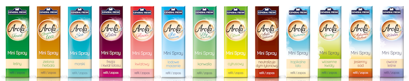 GENERAL AROLA MINI SPRAY - ZAPAS - MIX