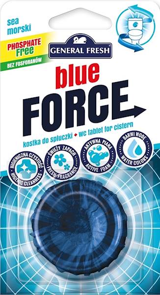 GENERAL BLUE kostka barwiąca do spłuczki MORSKA/14