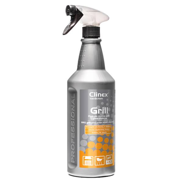CLINEX GRILL 1L środek do przypaleń, mycia grilli