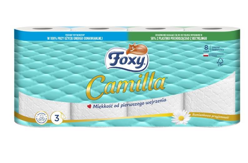 FOXY CAMILLA papier toaletowy 8szt 3w /7/