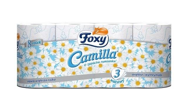 FOXY CAMILLA papier toaletowy 8szt 3w /7/