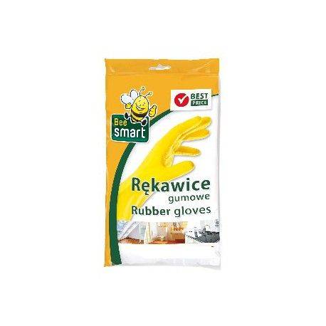 RĘKAWICE gospodarcze gumowe - L - BEE SMART /100/