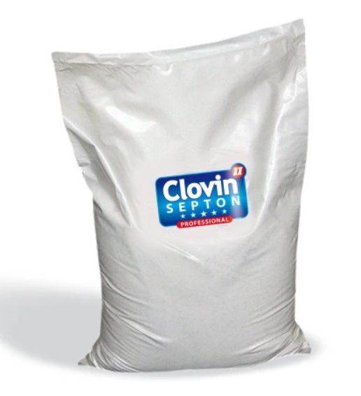 CLOVIN SEPTON 15kg proszek dezynfekujący do prania