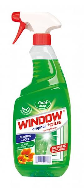 WINDOW płyn do szyb 750ml spray ZIELONY /12/