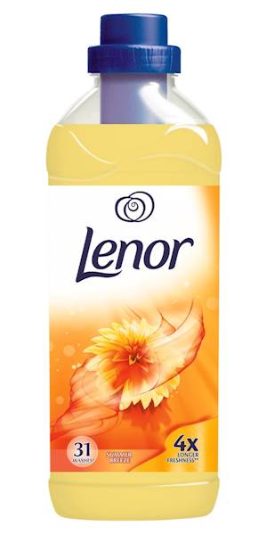 LENOR 850ml płyn do płukania SUMMER żółty