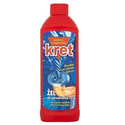 KRET ŻEL 500g do udrażniania rur /12/