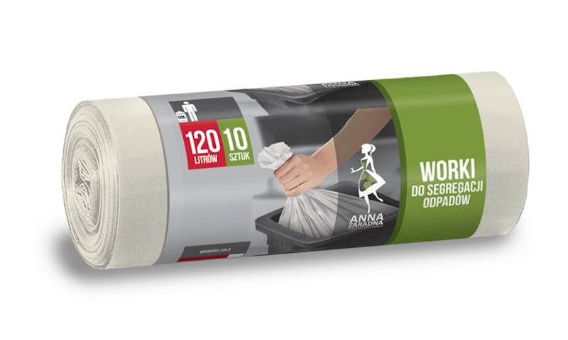 WORKI 120L10szt BIAŁE do segregacji AnnaZaradna LD