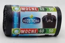 WORKI 60L MOCNE 50szt  LDPE  czarne /10/
