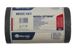 WORKI 35L 50szt WOC101 OPTIMUM czarne 50x60cm 