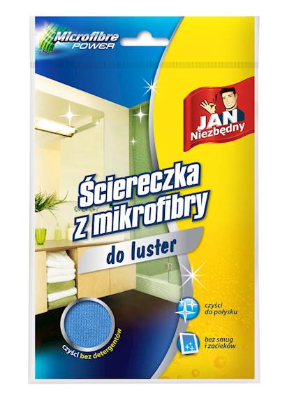 ŚCIERKA DO MYCIA LUSTER mikrofibra JN /15/