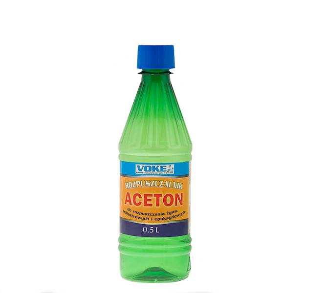 ROZPUSZCZALNIK ACETON 500ml VOKE