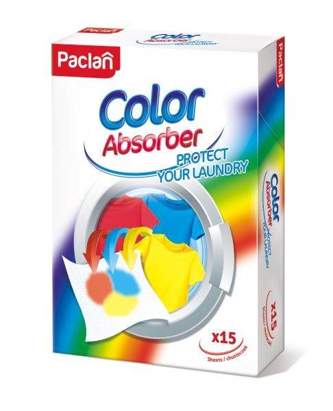 CHUSTECZKI wyłapujące kolor COLOR ABSORBER 15szt