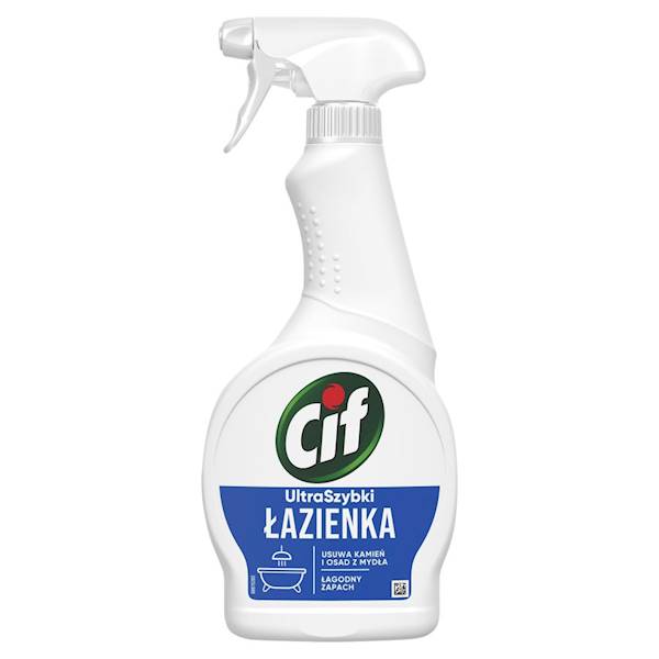 CIF ŁAZIENKA 500ml ultraszybki SPRAY ULTRA /12/ 