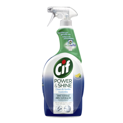 CIF Power&Shine 750ml PRZECIW KAMIENIOWI spray ŁAZ