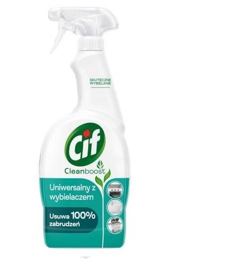 CIF UNIWERSALNY 750ml SPRAY z wybielaczem