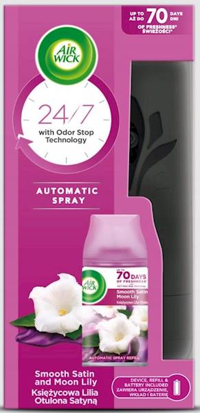 AIR WICK Freshmatic URZĄDZENIE + WKŁAD KS. LILIA
