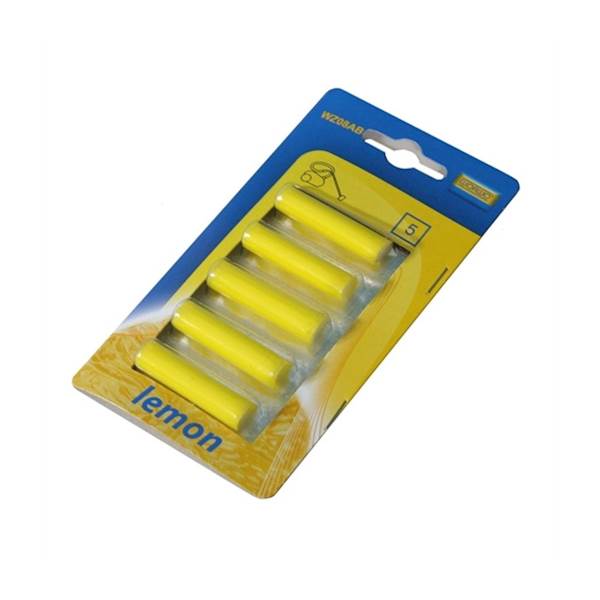 WKŁAD ZAPACHOWY do odkurzacza op.5szt LEMON * WZ08