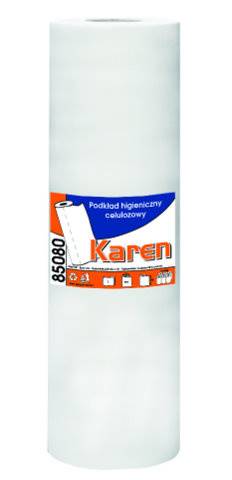 PODKŁAD higien 50cm/50m celuloza biała 2w KAREN 