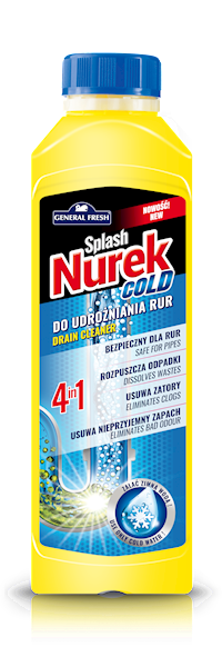 GENERAL NUREK 500g udrażniacz do rur NA ZIMNĄ WODĘ