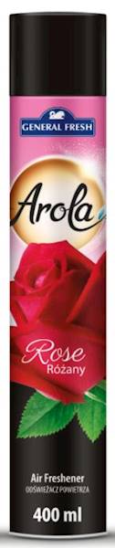 GENERAL FRESH AROLA odświeżacz 400ml RÓŻA