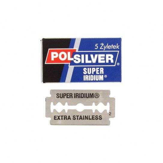 POLSILVER Super Iridium ŻYLETKI  5szt 
