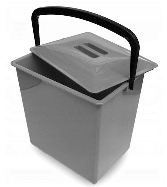WIADRO 15L prostokątne 4225 AB+pokrywa4325