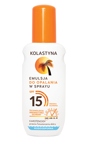 Kolastyna EMULSJA DO OPALANIA SPF15 spray 150ml