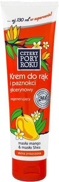 CZTERY PORY ROKU - krem do rąk MASŁO MANGO ARG 130