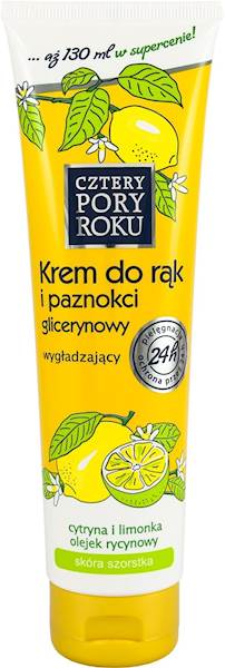 CZTERY PORY ROKU - krem do rąk CYTRYNA 130ml