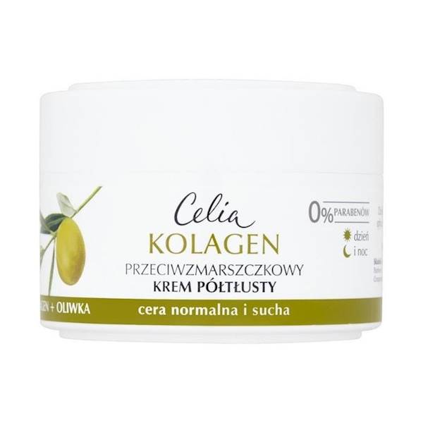 CELIA KOLAGEN + OLIWKA krem półtłusty