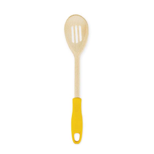 ŁYŻKA SZWEDZKA AŻUROWA 29CM KOLOROWY UCHWYT