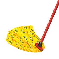 VILEDA MOP SuperMocio Soft żółte paski + KIJ  