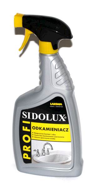 SIDOLUX PROFI 750ml ODKAMIENIACZ kamień i rdza ŁAZ