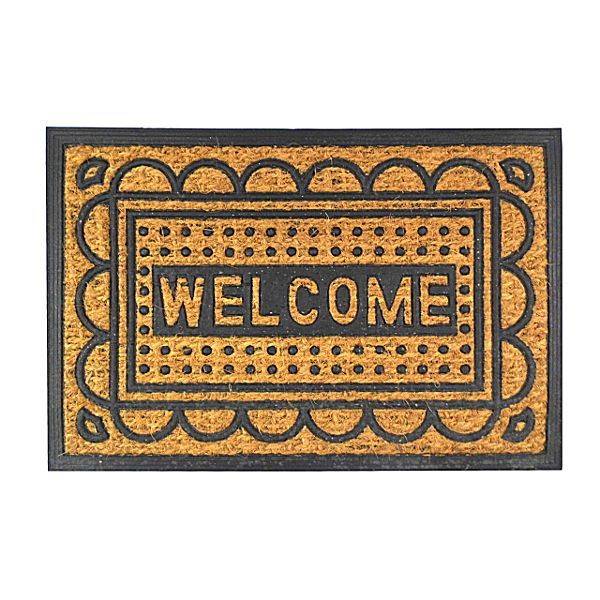WYCIERACZKA PANAMA 40x60cm kokos-guma WELCOME