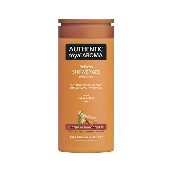 AUTHENTIC żel p/prysznic 400ml GINGER & LEMONGRASS