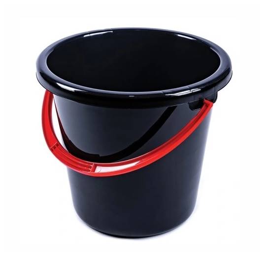WIADRO 6L okrągłe plastik. JAGIEŁŁO kolor mix