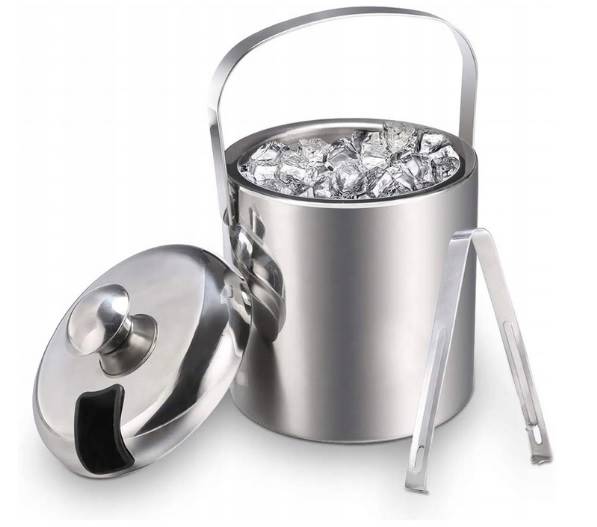 WIADERKO DO LODU 1,3L LONZO ze szczypcami OD2255