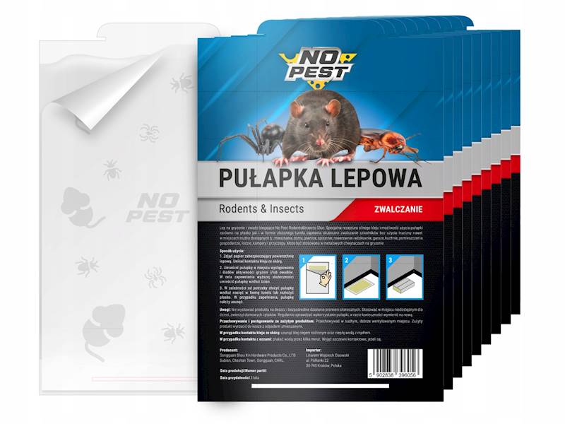 KLEJOWA PUŁAPKA NA KARALUCHY LEP na myszy