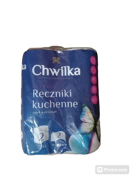 CHWILKA ręcznik papier. 10m x 2 ROLKI /24/