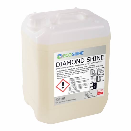 DIAMOND SHINE DO NABŁYSZCZANIA 10L do zmywarek