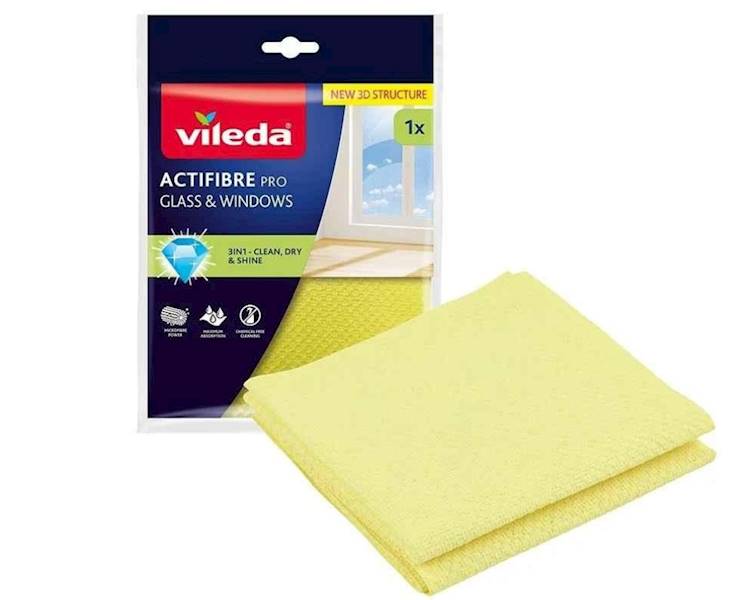VILEDA Actifibre PRO GLASS & WINDOW 183298 ŻÓŁTA