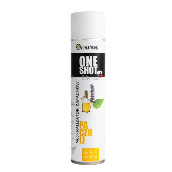 ONE SHOT 600ml PACZULI odświeżacz neturalizator