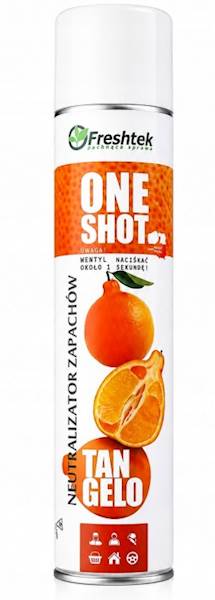 ONE SHOT 600ml TAN GELO  odświeżacz neturalizator 